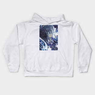 Waves Blown Back Kids Hoodie